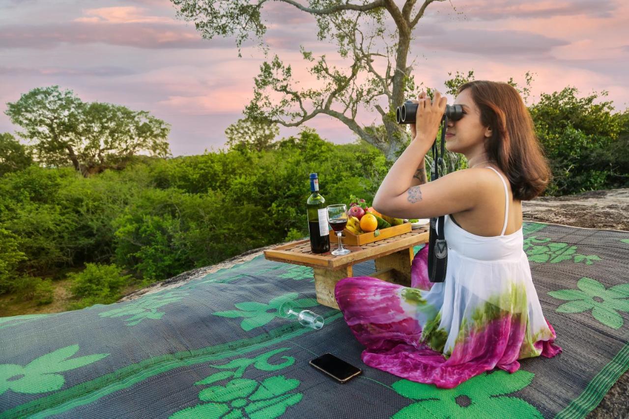 Hotel Leopard Nest - Glamping In Parque nacional Yala Exterior foto